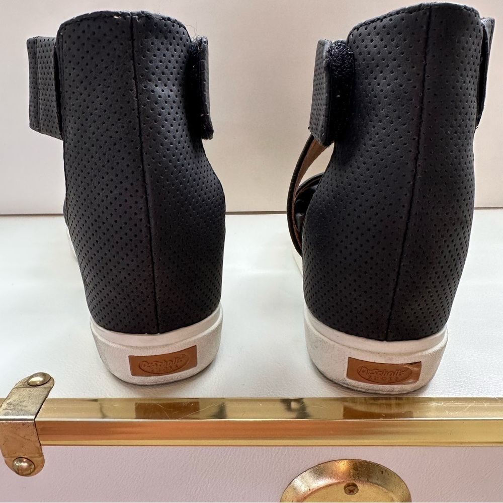 Dr Scholl’s Women’s Sheena Wedge Black Sandal SZ 8.5 - Picture 5 of 11